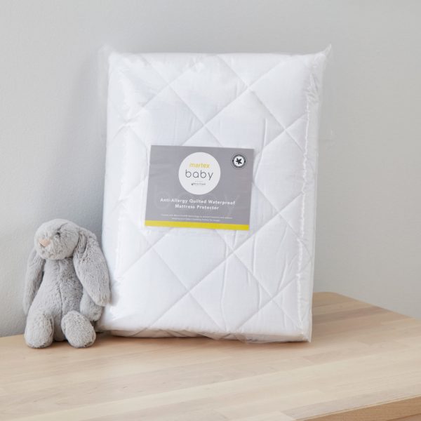 Anti Allergy Quilted Mattress Protector Cotbed