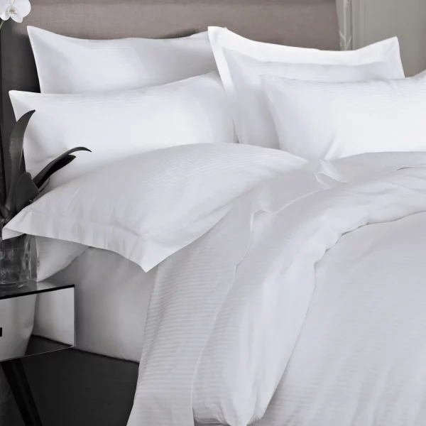 Liddell Delicate Satin Stripe Pillowcase