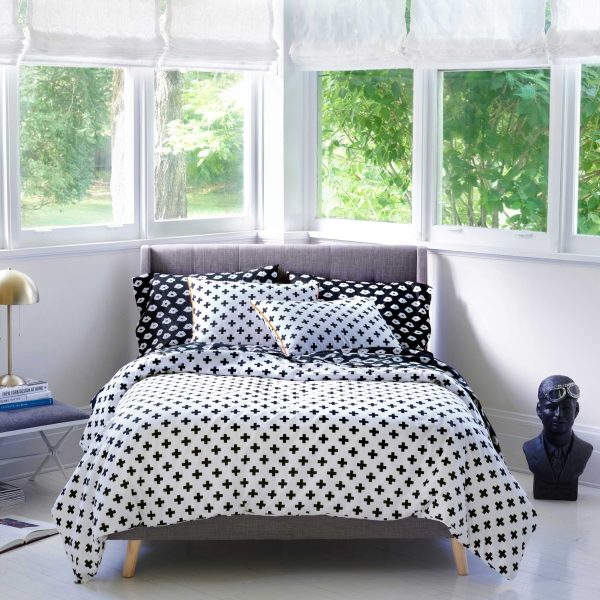 Martex Umbria Printed Waverly White Duvet Cover Set