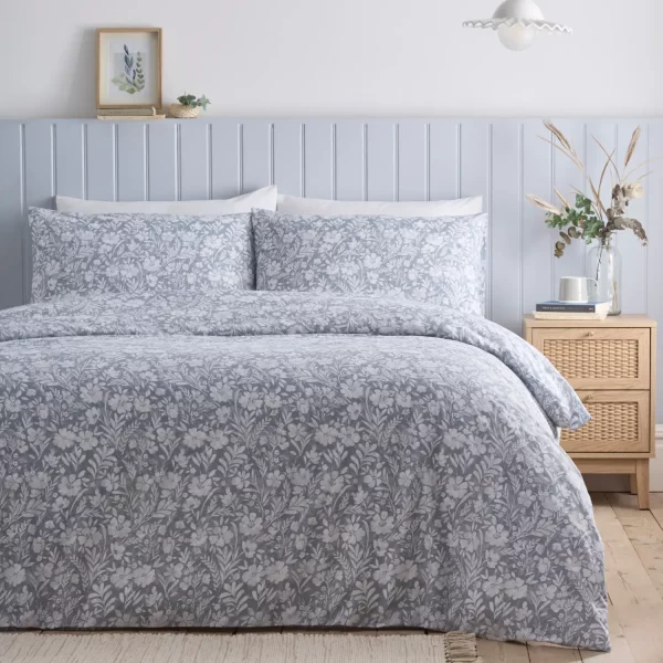 Grey Charlotte Thomas Olivia Duvet Cover Set