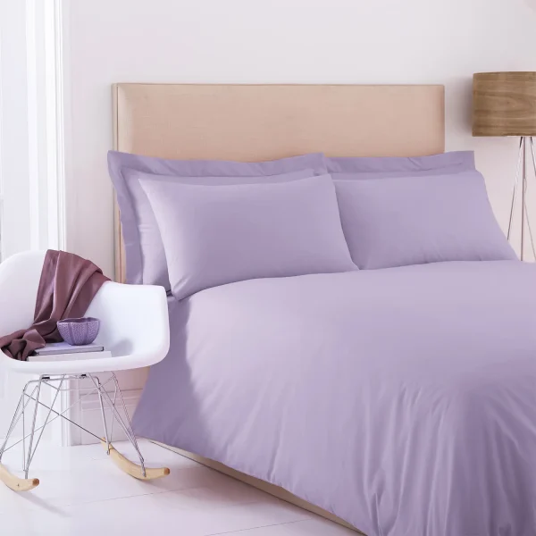 Charlotte Thomas Lilac Poetry Duvet Cover Set