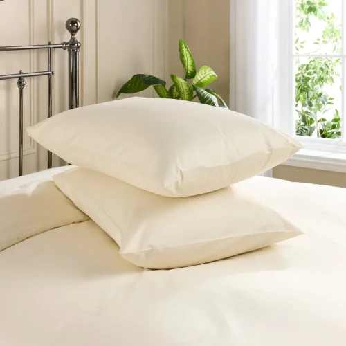 Hotel Pure Luxury 5 Star Classic Pillowcase - Cream - 1