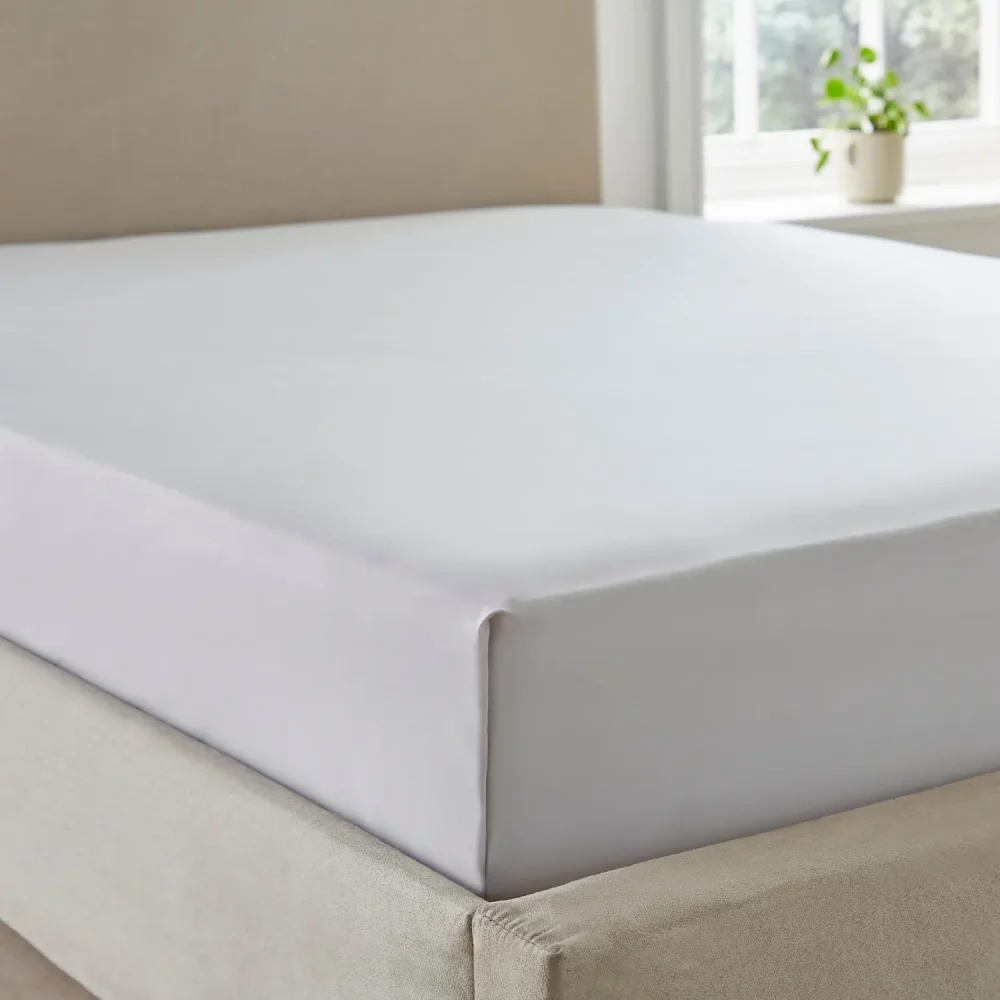 ecopure T200 Organic Cotton Grey Fitted Sheet