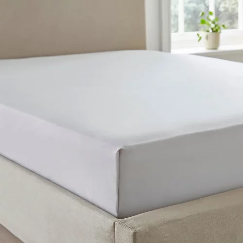 ecopure T200 Organic Cotton Grey Fitted Sheet