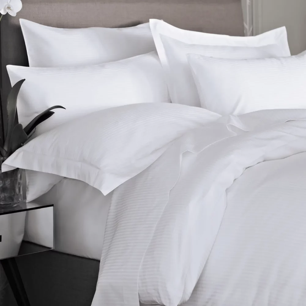 Liddell Delicate Satin Stripe Pillowcase