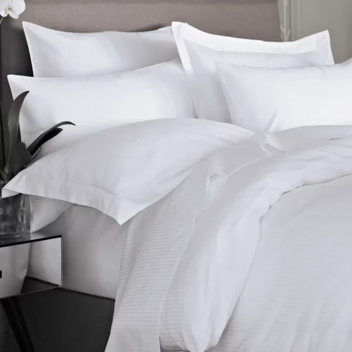 Liddell Delicate Satin Stripe Pillowcase