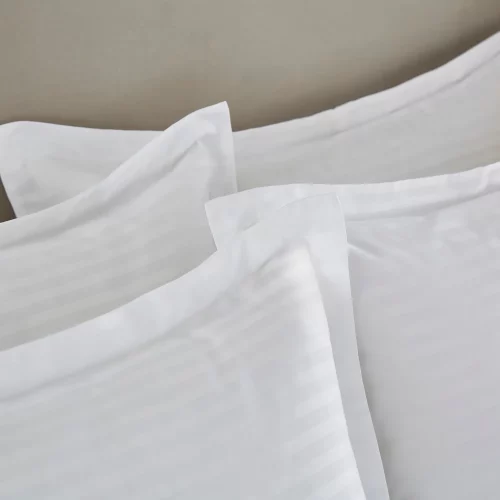 Liddell 400 Thread Count Egyptian Cotton Striped Oxford Pillowcase Pair Detail
