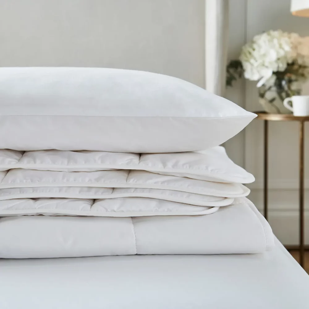 Liddell Ultimate Cashmere Pillow On Bed