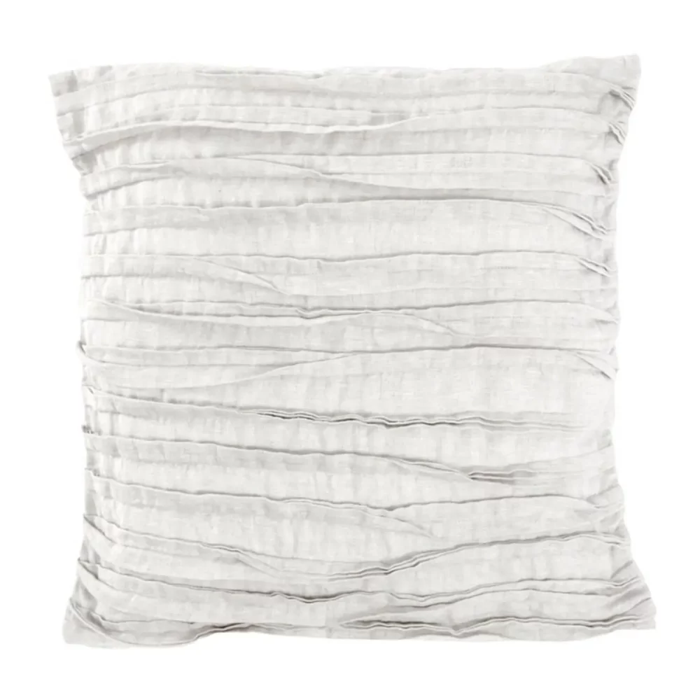 Lazy Linen White Cushion