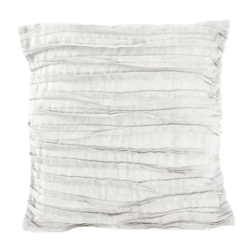 Lazy Linen White Cushion