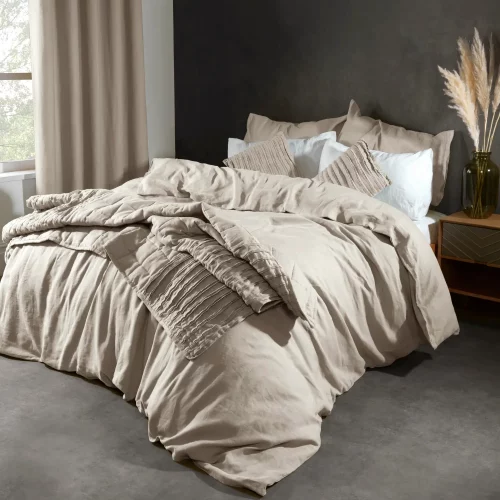 V-030408 02 Lazy Linen Cushion Linen - One Size