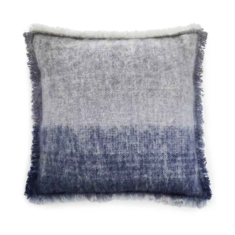 Liddell Mohair Titanic Edition Blue Cushion