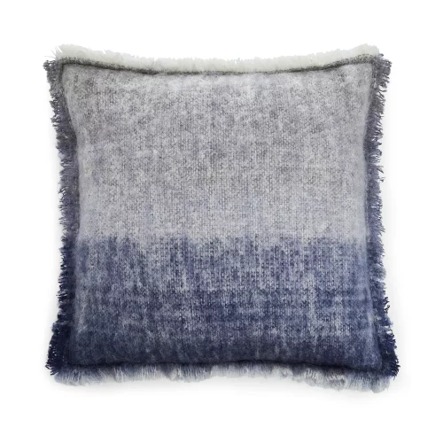 Liddell Mohair Titanic Edition Blue Cushion