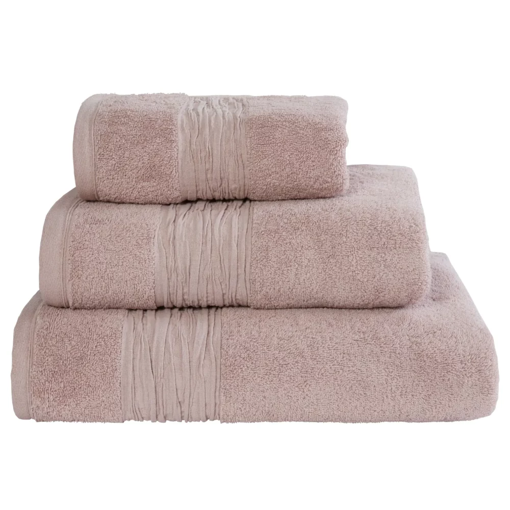 Lazy Linen 600GSM Turkish Cotton Mellow Pink Towels