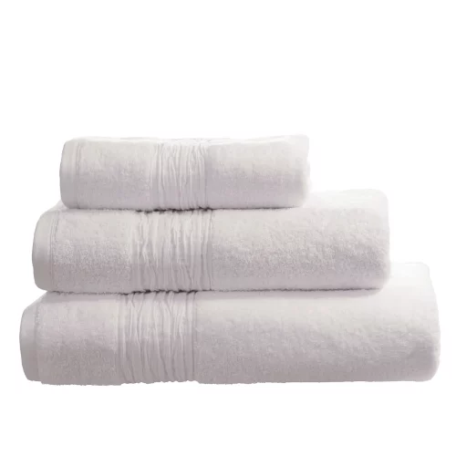 Lazy Linen 600GSM Turkish Cotton White Towels