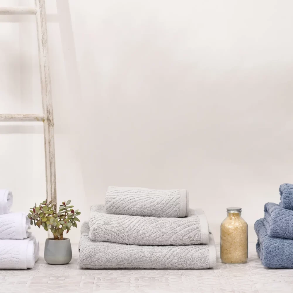 ecopure 100% Cotton Jacquard Towels