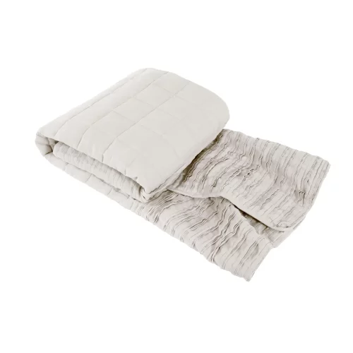 Lazy Linen White Throw