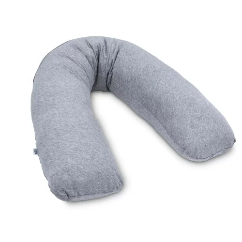 Martex Baby pregnancy and nursing pillow in grey.