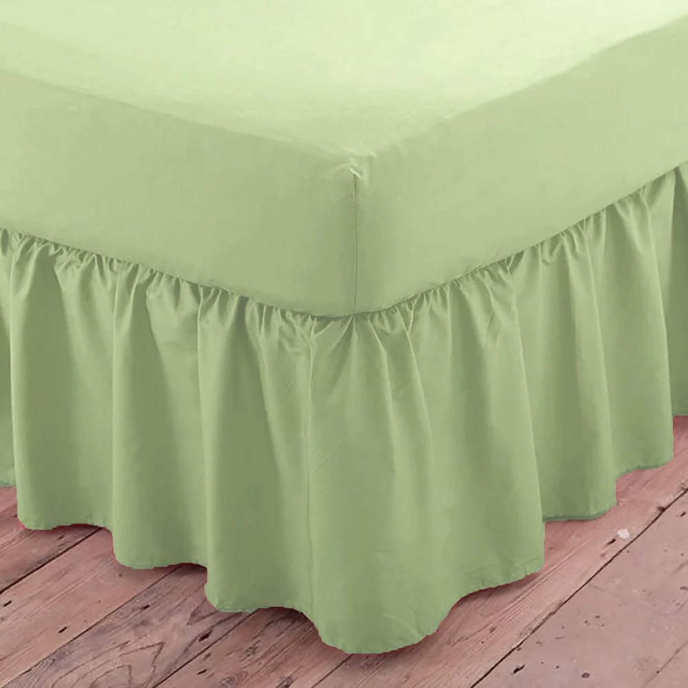Close up of a meadow Martex Percale Fitted Sheet