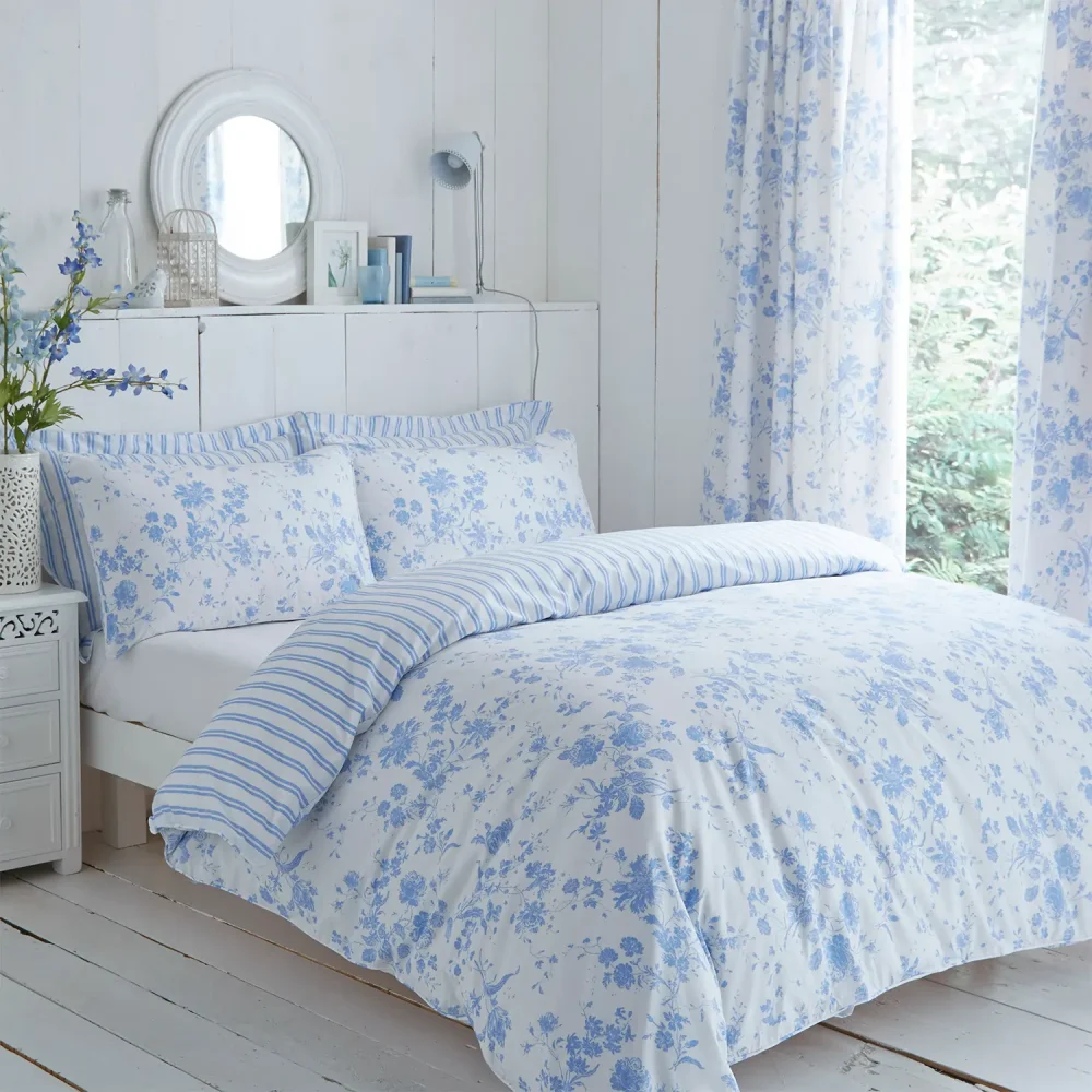 Charlotte Thomas Blue Amelie Duvet Cover Set