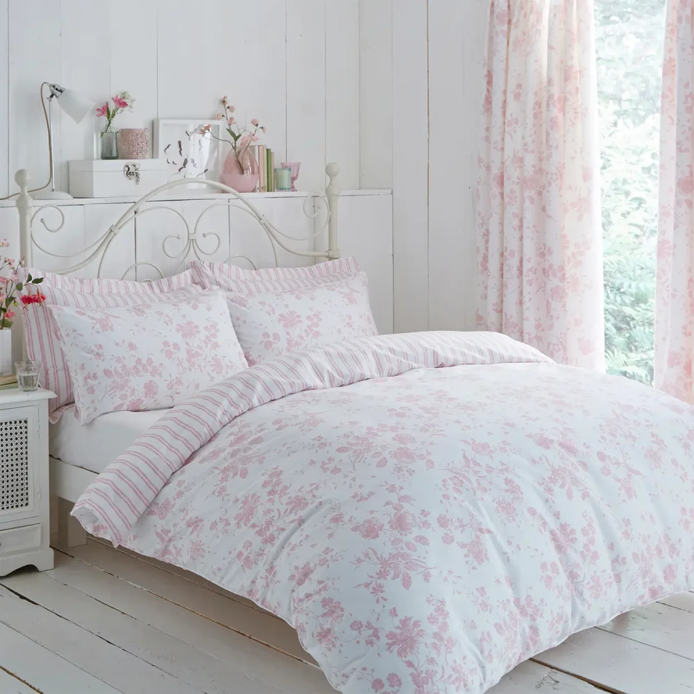 Charlotte Thomas Pink Amelie Duvet Cover Set