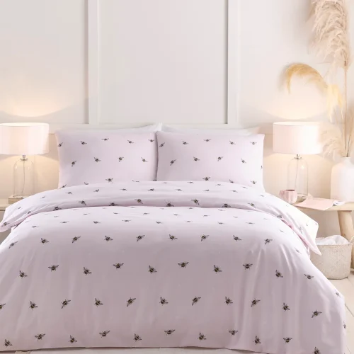 CPQBEES1A_Bumble_Bee_Pink_Duvet_Cover_Set_Single_01