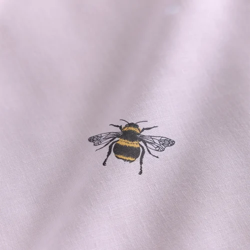 Charlotte Thomas Bumble Bee Pink Duvet Cover Set Detail