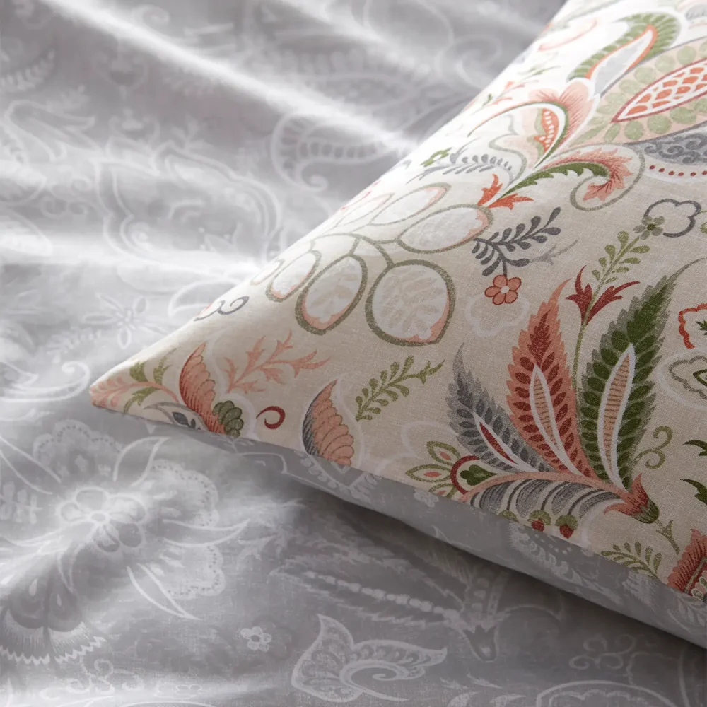 Charlotte Thomas Jacobus Natural Duvet Cover Set Reverse Detail