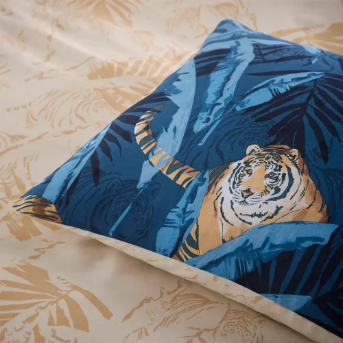 Charlotte Thomas Tiger Duvet Cover Set Detail