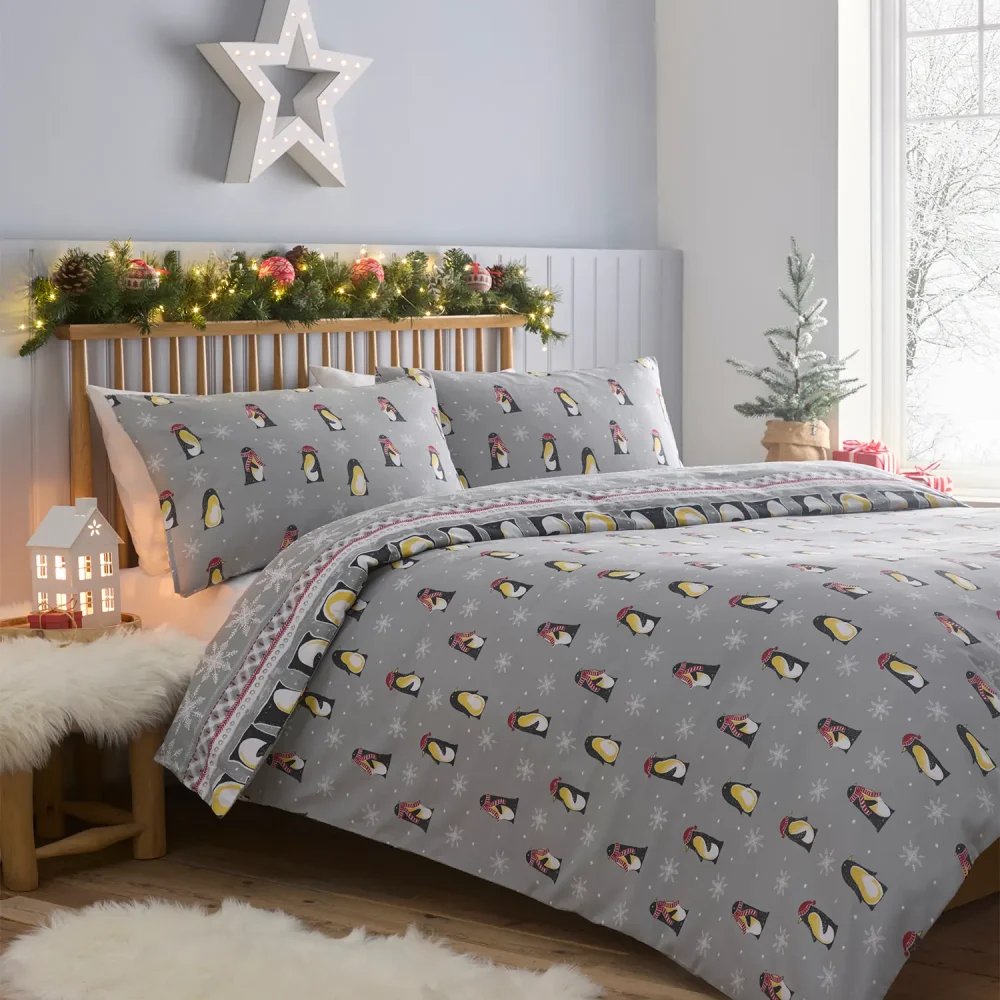 Charlotte Thomas Tiger Duvet Cover Set Reverse