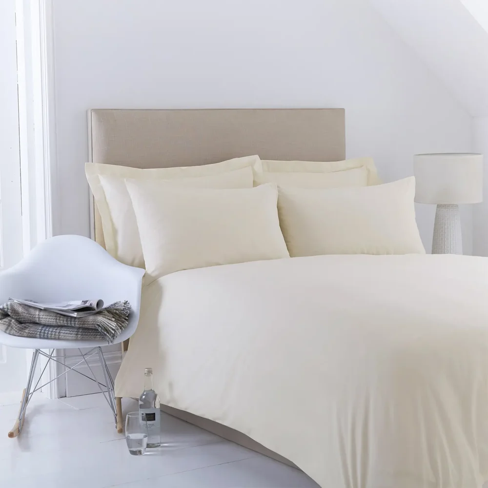 Charlotte Thomas Ivory Poetry Duvet Cover Set
