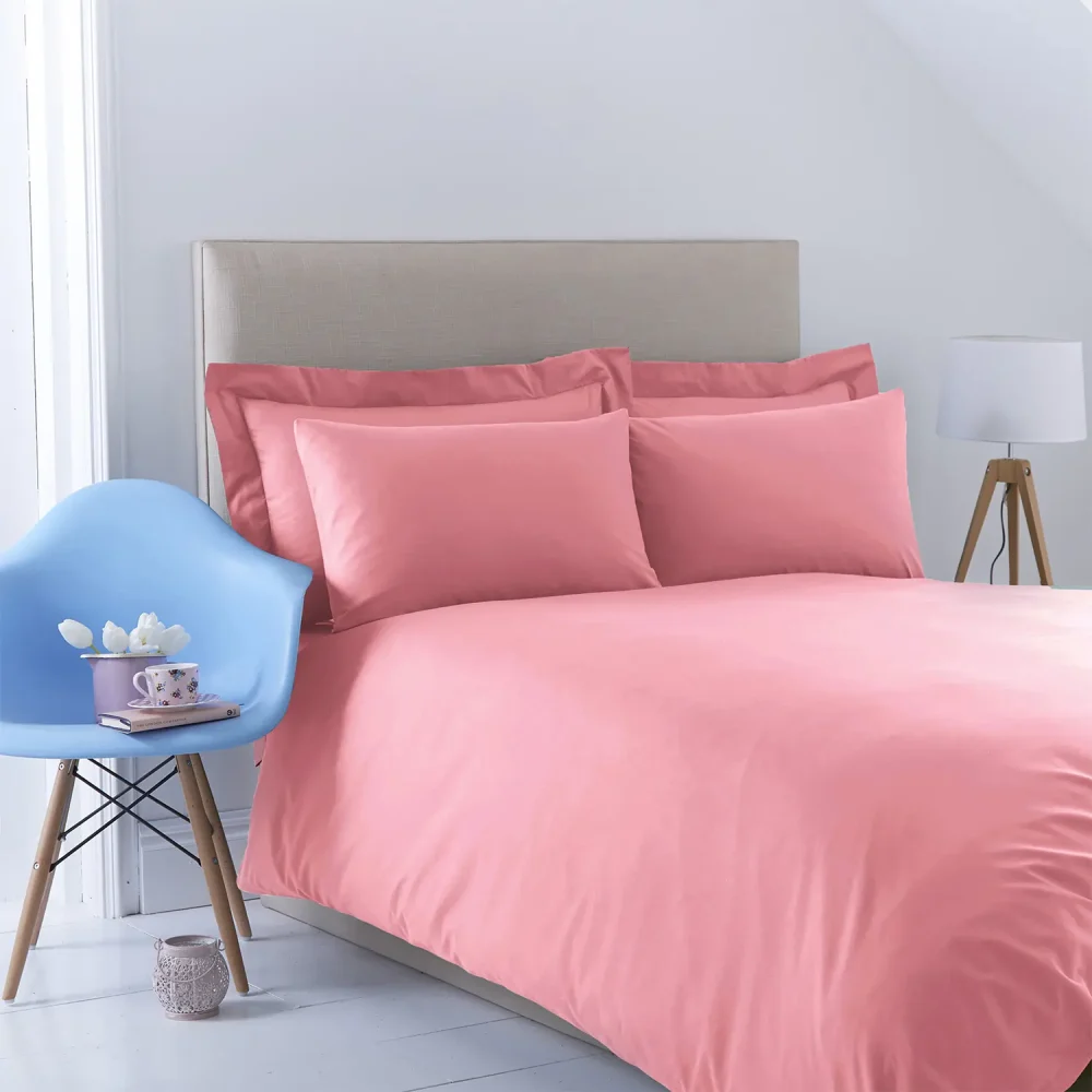 Charlotte Thomas Dusky Pink Poetry Duvet Cover Set