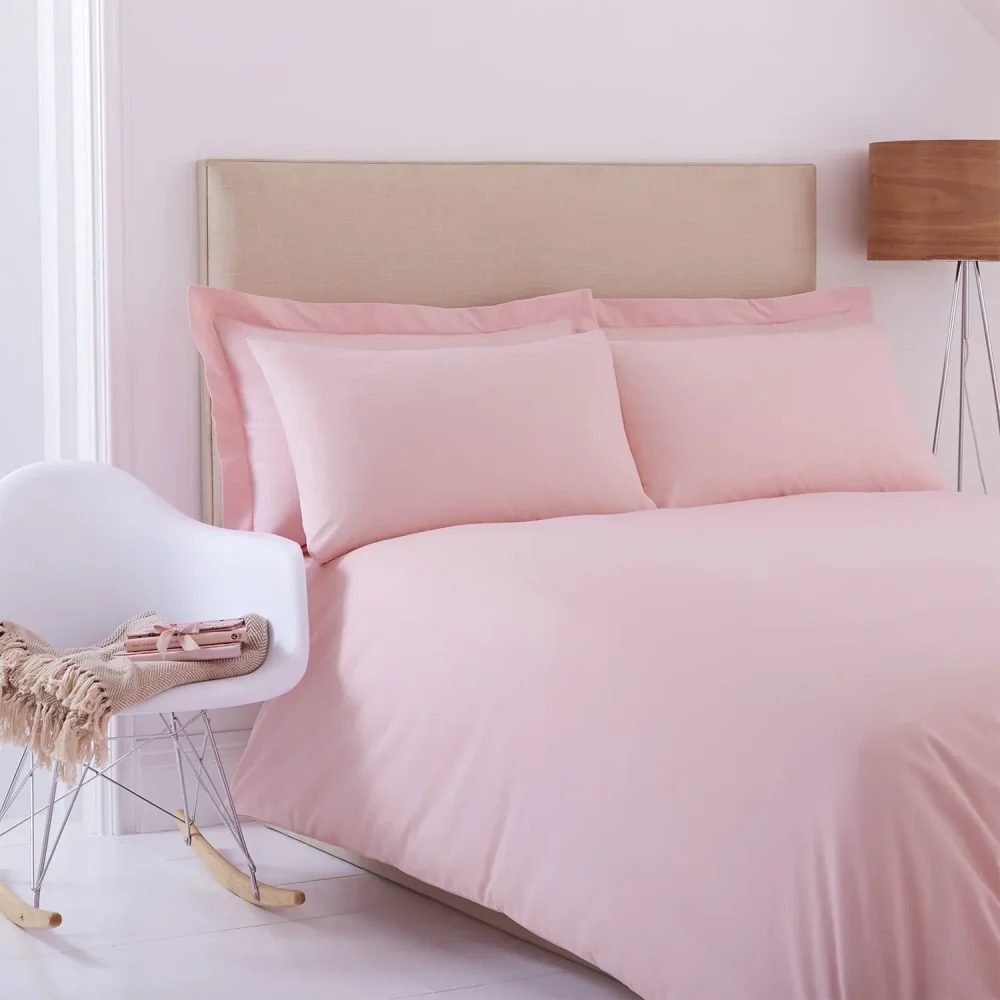 Charlotte Thomas Pink Poetry Duvet Cover Set