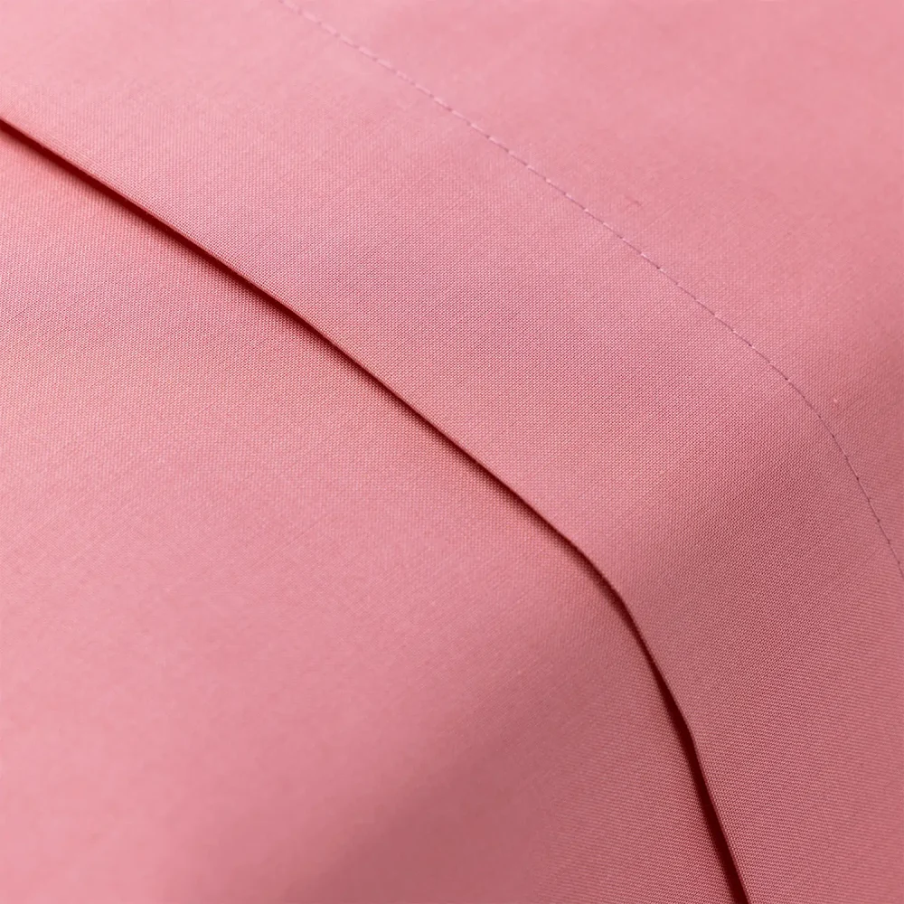 Charlotte Thomas Dusky Pink Poetry Flat Sheet