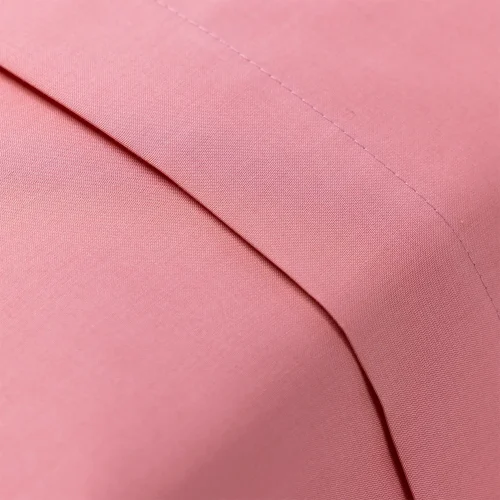 Charlotte Thomas Dusky Pink Poetry Flat Sheet