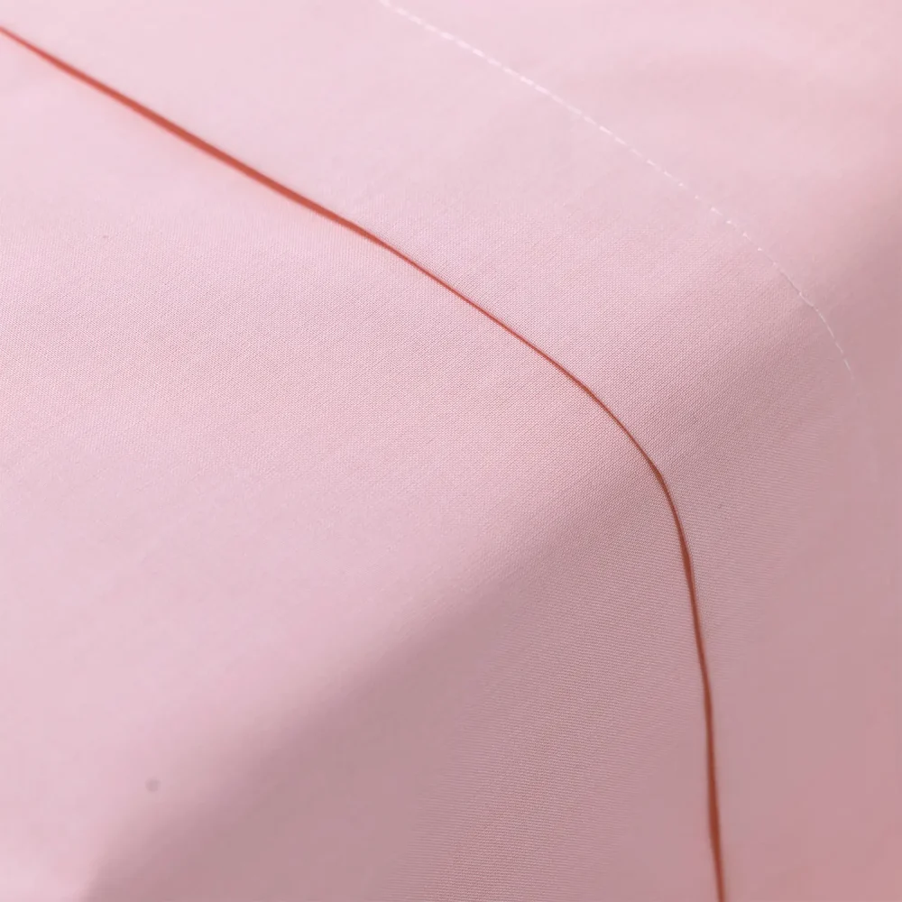 Charlotte Thomas Pink Poetry Flat Sheet