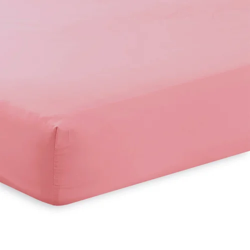 Charlotte Thomas Dusky Pink Poetry Fitted Sheet