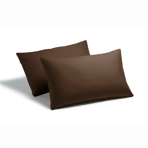 Charlotte Thomas Chocolate Poetry Classic Pillowcase Pair