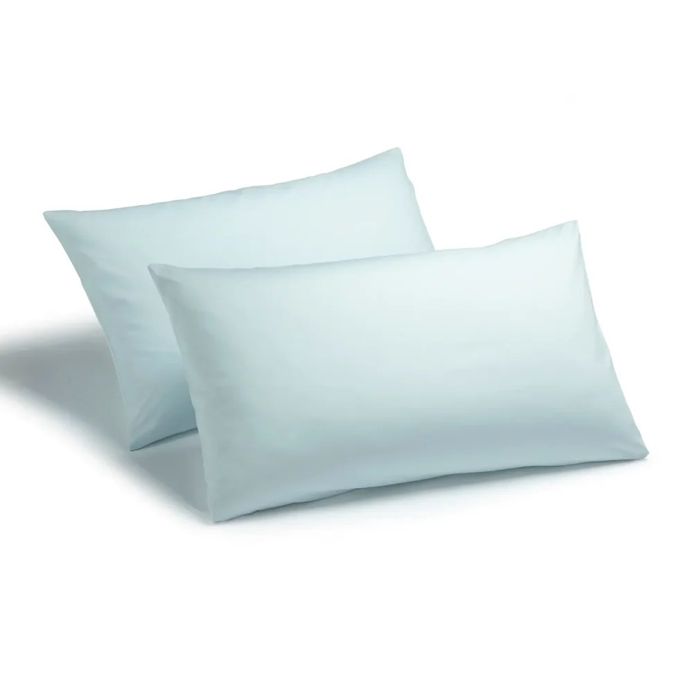 Charlotte Thomas Duck Egg Poetry Classic Pillowcase Pair