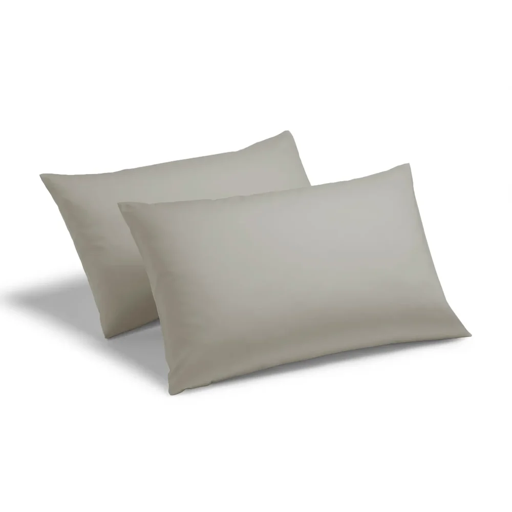 Charlotte Thomas Dark Grey Poetry Classic Pillowcase Pair