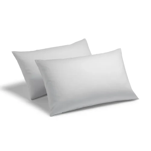 Charlotte Thomas Light Grey Poetry Classic Pillowcase Pair