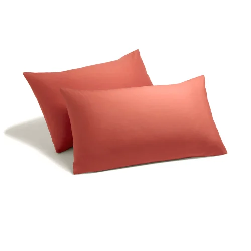 Charlotte Thomas Peach Poetry Classic Pillowcase Pair
