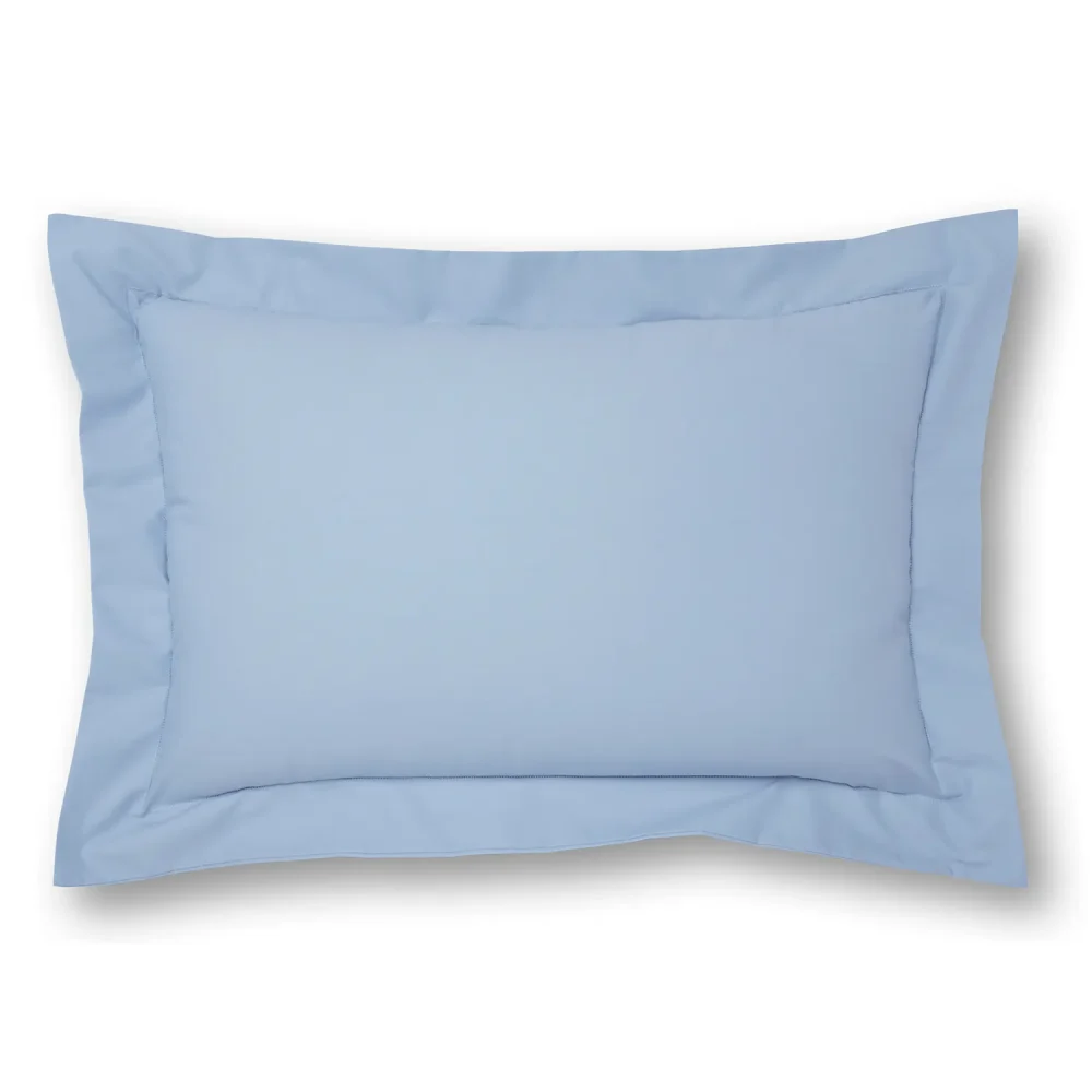 Charlotte Thomas Poetry Blue Oxford Pillowcase