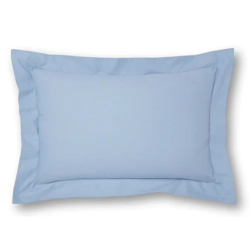 Charlotte Thomas Poetry Blue Oxford Pillowcase