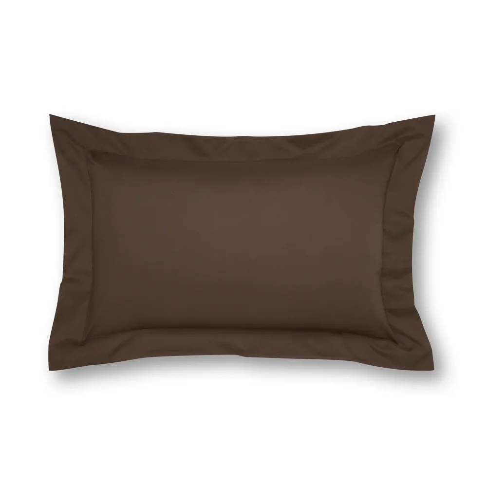 Charlotte Thomas Poetry Chocolate Oxford Pillowcase