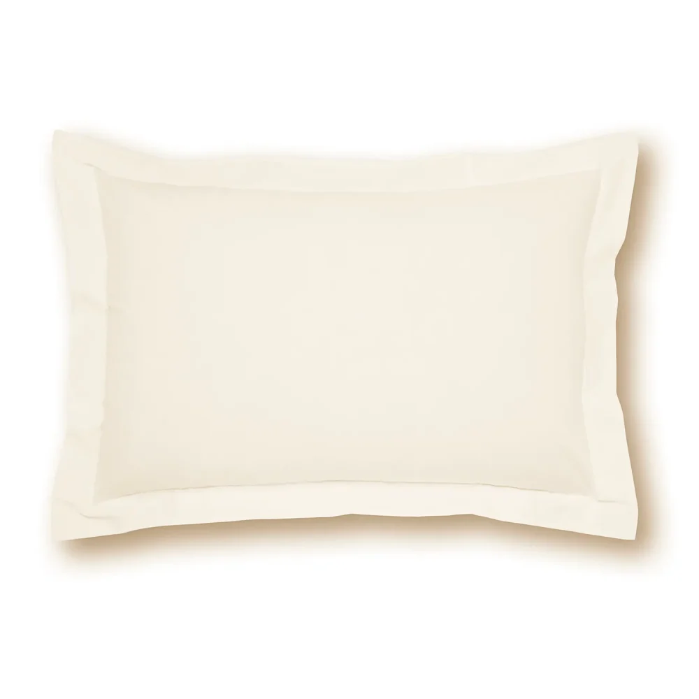 Charlotte Thomas Poetry Ivory Oxford Pillowcase
