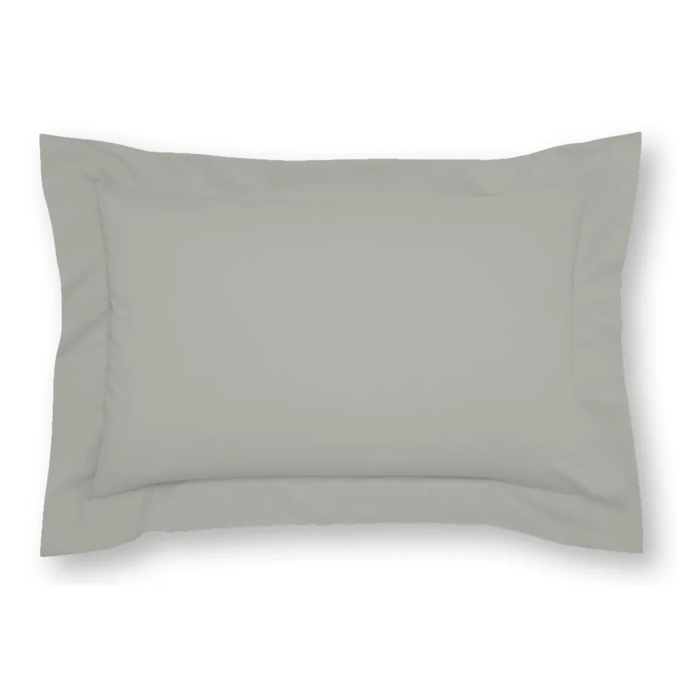 Charlotte Thomas Poetry Dark Grey Oxford Pillowcase