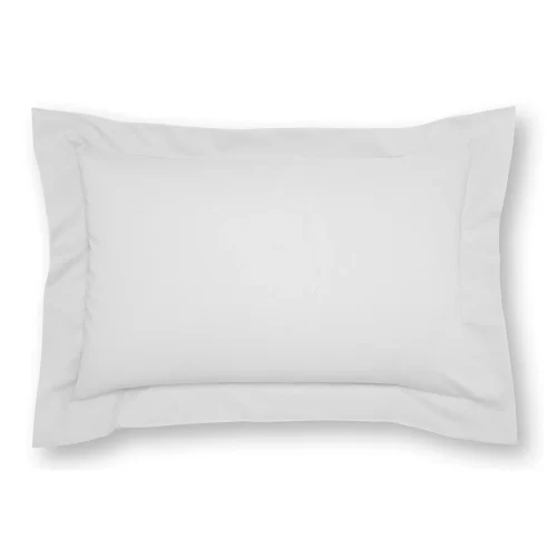 Charlotte Thomas Poetry Light Grey Oxford Pillowcase
