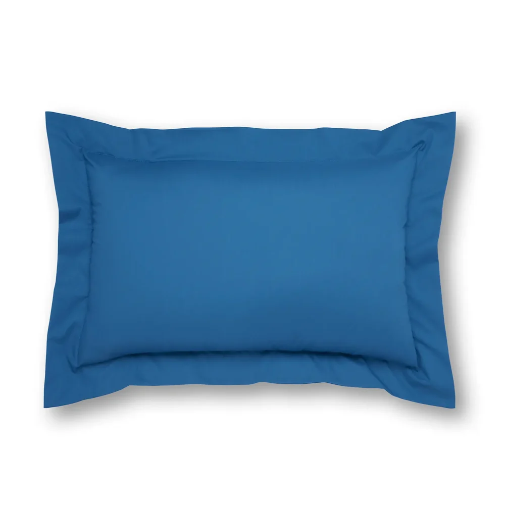 Charlotte Thomas Poetry Mid Blue Oxford Pillowcase