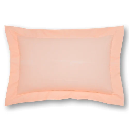 Charlotte Thomas Poetry Peach Oxford Pillowcase